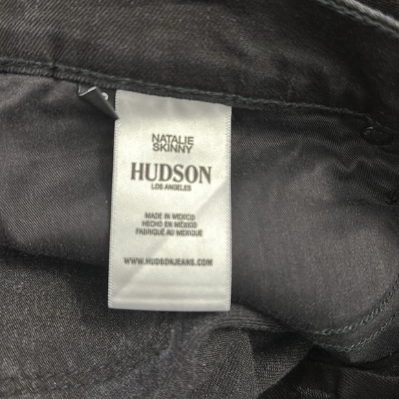 Hudson Natalie” Skinny Leg Black Jeans - Picture 10 of 10